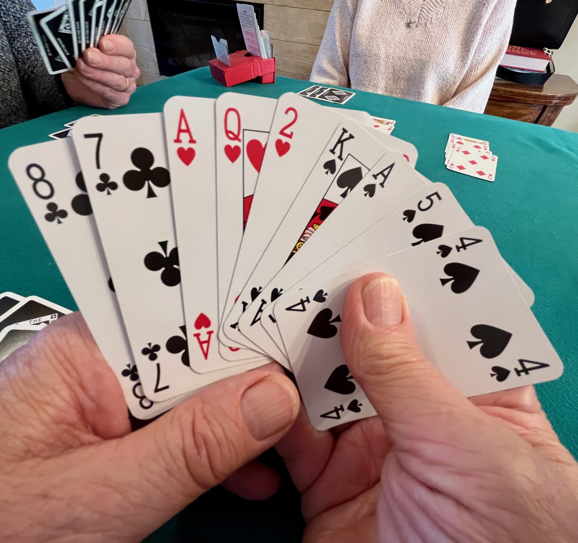 Bridge 10 Masterclass - Hand of cards